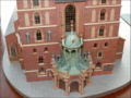 Paper model of the St. Mary Basilica in Kraków - photo no 6.