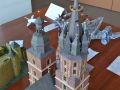 Paper model of the St. Mary Basilica in Kraków - photo no 8.