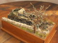 A diorama with a plastic model of the Archer self-propelled anti-tank gun from the 7th Anti-tank Regiment of the Polish II Corps - photo no 5.