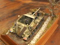 A diorama with a plastic model of the Archer self-propelled anti-tank gun from the 7th Anti-tank Regiment of the Polish II Corps - photo no 7.