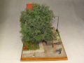 Diorama with a plastic model of the atypical Tiger tank - photo no 6