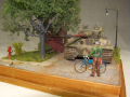 Diorama with a plastic model of the atypical Tiger tank - photo no 7