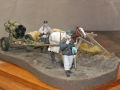 A diorama with a plastic model of the Nebelwerfer 42 missile weapon from WW2 - photo no 6