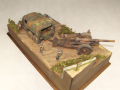 The diorama represents a scene taking place on a narrow road somewhere in Italy in 1943 - photo no 4