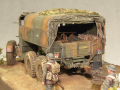 The diorama represents a scene taking place on a narrow road somewhere in Italy in 1943 - photo no 9