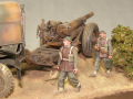 The diorama represents a scene taking place on a narrow road somewhere in Italy in 1943 - photo no 13