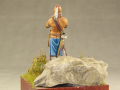 Resin figurine of a native North American - photo no 4.