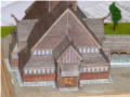 Scale model of the Wang temple in Karpacz, Poland. Photo no 7.