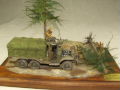 Diorama depicts WWII scene with the American Dodge WC-63 military truck - photo no 3