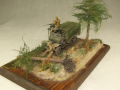 Diorama depicts WWII scene with the American Dodge WC-63 military truck - photo no 5