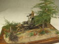 Diorama depicts WWII scene with the American Dodge WC-63 military truck - photo no 6