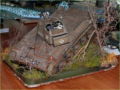 A cardboard model of the British Crusader anti-aircraft tank - photo no 2.