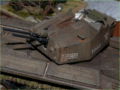 A cardboard model of the British Crusader anti-aircraft tank - photo no 9.