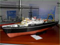 A cardboard model of the REGULUS fish processing trawler - photo no 1.