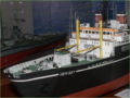 A cardboard model of the REGULUS fish processing trawler - photo no 3.