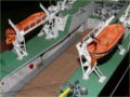 A cardboard model of the REGULUS fish processing trawler - photo no 12.