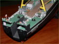 A cardboard model of the REGULUS fish processing trawler - photo no 14.