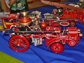 A plastic model of the Christie fire truck made from the AMT kit in 1:12 scale - photo no 2.