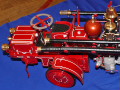 A plastic model of the Christie fire truck made from the AMT kit in 1:12 scale - photo no 5.