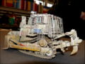 A plastic model of the Caterpillar D9R Doobi armored bulldozer - photo no 5.