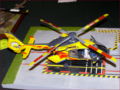 Plastic model of the EC135 rescue helicopter - photo no 2.