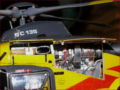 Plastic model of the EC135 rescue helicopter - photo no 8.