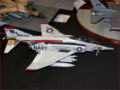 A plastic model of the F-4B Phantom II fighter-bomber - photo no 2