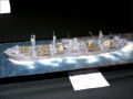 A plastic model ship of the Liberty type from the Second World War - photo no 1.