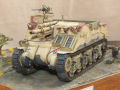 A plastic model of the M7 Priest self-propelled howitzer from the Polish 2nd Corps, from May-June 1945 - photo no 1