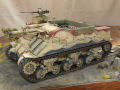 A plastic model of the M7 Priest self-propelled howitzer from the Polish 2nd Corps, from May-June 1945 - photo no 2