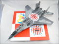 Plastic model of the Mig 29 UB jet fighter aircraft - photo no 3.