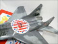 Plastic model of the Mig 29 UB jet fighter aircraft - photo no 4.