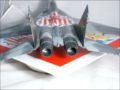 Plastic model of the Mig 29 UB jet fighter aircraft - photo no 5.