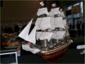 A plastic model of HMS Victory sailing ship - photo no 3.