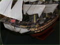 A plastic model of HMS Victory sailing ship - photo no 4.