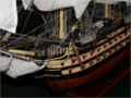 A plastic model of HMS Victory sailing ship - photo no 5.