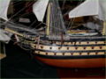 A plastic model of HMS Victory sailing ship - photo no 6.