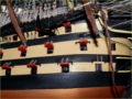 A plastic model of HMS Victory sailing ship - photo no 9.