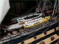 A plastic model of HMS Victory sailing ship - photo no 11.