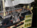 A plastic model of HMS Victory sailing ship - photo no 14.