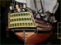 A plastic model of HMS Victory sailing ship - photo no 17.