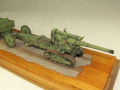 A plastic models of the Soviet Komintern artillery tractor towing the B-4 howitzer - photo no 9