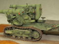 A plastic models of the Soviet Komintern artillery tractor towing the B-4 howitzer - photo no 11