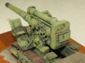 A plastic models of the Soviet Komintern artillery tractor towing the B-4 howitzer - photo no 12