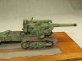 A plastic models of the Soviet Komintern artillery tractor towing the B-4 howitzer - photo no 13