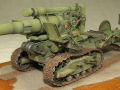 A plastic models of the Soviet Komintern artillery tractor towing the B-4 howitzer - photo no 15