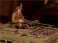 Diorama represents an imaginary scene of the liberation of the Belgian city of Bastogne in 1944 - photo no 11.