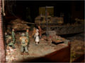 Diorama represents an imaginary scene of the liberation of the Belgian city of Bastogne in 1944 - photo no 17.