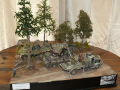 Link to photos of a diorama showing the tank repair base in Lithuania in 1944