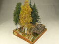 Diorama with a plastic model of the Centaur tank from the Polish 1st Armoured Division - photo no 6